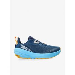 Buty trailowe męskie Altra Experience Wild. Niebieskie buty do biegania męskie Altra, bez wzorów, bez zapięcia, do biegania. Za 508.99 zł.
