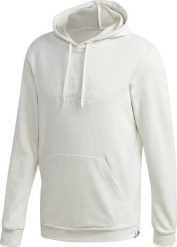Adidas Bluza męska Brilliant Basics Hooded biała r. L (GD3833). Białe bluzy nierozpinane męskie ADIDAS, l, bez wzorów, bez ramiączek, bez kaptura. Za 194.00 zł.