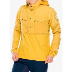Kurtka rowerowa męska Fjallraven/Specialized Raven Anorak. Żółte kurtki treningowe męskie Fjällräven, m, bez wzorów, bez kaptura, rowerowe. Za 984.99 zł.