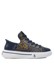 Skechers Sneakersy Snoop One-Double G 251017/NVY Granatowy. Niebieskie buty sportowe na co dzień męskie Skechers, m, bez wzorów, ze skóry, bez ramiączek, bez kaptura. Za 289.99 zł.