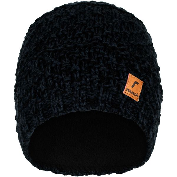 Czapka REUSCH Robin Beanie. Czarne czapki męskie REUSCH, bez wzorów, sportowe. Za 101.16 zł.