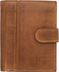 Peterson Skórzany męski portfel Peterson PTN N005L-PCA NoSize. Portfele męskie Peterson, bez wzorów. Za 181.93 zł.