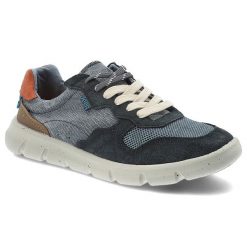 Granatowe Sneakersy Jeep Sportowe Obuwie Męskie. Niebieskie buty sportowe na co dzień męskie Jeep, m, bez wzorów, sportowe, bez ramiączek, bez kaptura. Za 369.00 zł.
