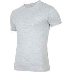 T-shirt męski TSM300 - szary melanż. T-shirty męskie marki 4f. W wyprzedaży za 19.99 zł.