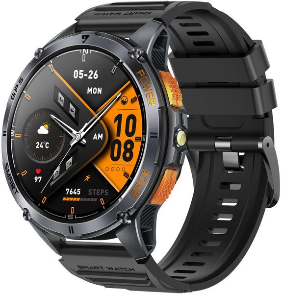 Smartwatch GepardWatches Smartwatch GlacierX Orb Black GX-OC67A. Czarne zegarki smartwatch GepardWatches. Za 239.00 zł.