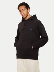 Hugo Bluza Nottyo 50522381 Czarny Regular Fit. Czarne bluzy nierozpinane męskie Hugo, m, bez wzorów, z bawełny, bez ramiączek, bez kaptura. Za 309.99 zł.