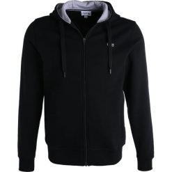 Lacoste Sport Bluza rozpinana noir/argent chine. Czarne bluzy bez kaptura męskie Lacoste Sport, z bawełny, sportowe. Za 409.00 zł.