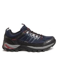 Trekkingi CMP. Niebieskie buty trekkingowe męskie CMP, bez wzorów, bez zapięcia, trekkingowe. Za 279.99 zł.