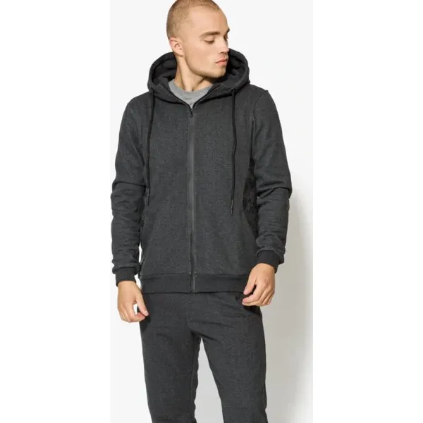 Confront Bluza Turmeric , szary, rozmiar XL. Szare bluzy nierozpinane męskie Confront, m, bez wzorów, z bawełny, wizytowe, bez ramiączek, bez kaptura. W wyprzedaży za 62.99 zł.
