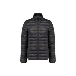 Lekka kurtka puchowa Kariban. Brązowe kurtki męskie KARIBAN, m, bez wzorów, z puchu, bez ramiączek, bez kaptura. Za 274.50 zł.