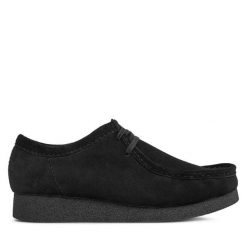 Mokasyny Clarks. Czarne mokasyny męskie Clarks, bez zapięcia. Za 419.99 zł.