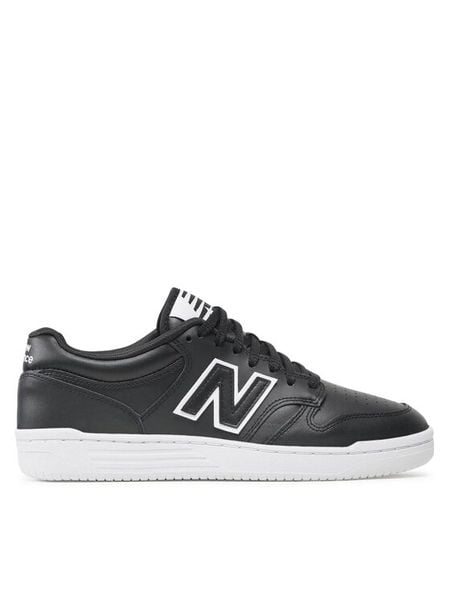 New Balance Sneakersy BB480LBT Czarny. Czarne buty sportowe na co dzień męskie New Balance, m, bez wzorów, ze skóry, bez ramiączek, bez kaptura. Za 279.99 zł.