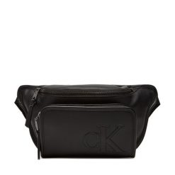 Saszetka nerka Calvin Klein. Czarne saszetki męskie Calvin Klein, bez wzorów, małe. Za 319.99 zł.