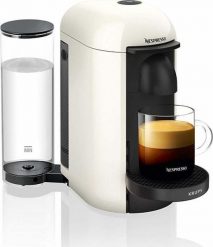 Ekspres na kapsułki Krups Krups Nespresso VertuoPlus XN9031 - white. Białe ekspresy na kapsułki KRUPS. Za 627.99 zł.