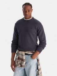 Quiksilver Sweter Salt Water EQYSW03326 Granatowy Regular Fit. Niebieskie swetry męskie Quiksilver, bez wzorów, z bawełny, bez kołnierzyka, bez ramiączek. Za 299.99 zł.