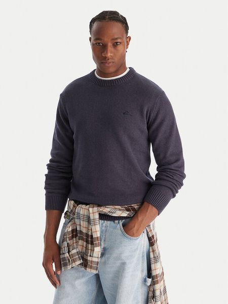 Quiksilver Sweter Salt Water EQYSW03326 Granatowy Regular Fit. Niebieskie kardigany męskie Quiksilver, bez wzorów, z syntetyku, bez kołnierzyka, bez ramiączek. Za 179.99 zł.