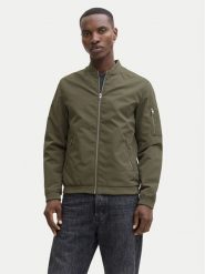 Jack & Jones Kurtka bomber Rush 12165203 Zielony Regular Fit. Zielone kurtki męskie Jack & Jones, m, bez wzorów, z syntetyku, bez ramiączek, bez kaptura. Za 249.99 zł.