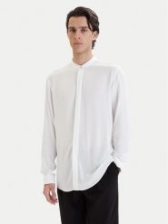 HUGO Koszula Kaleb 50554719 Beżowy Slim Fit. Brązowe koszule męskie Hugo, m, bez wzorów, z wiskozy, bez kołnierzyka, bez ramiączek. Za 499.99 zł.