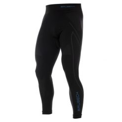Termoaktywne męskie legginsy narciarskie Thermo. Czarne bielizna termoaktywna męska Brubeck, l, bez wzorów, z dzianiny, bez ramiączek, narciarskie. Za 159.99 zł.