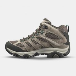 Buty turystyczne męskie Merrell Moab 3 Mid. Buty trekkingowe męskie Merrell, bez wzorów, bez zapięcia, trekkingowe. W wyprzedaży za 499.99 zł.