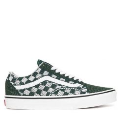 Tenisówki Vans. Czarne trampki męskie Vans, bez wzorów, bez zapięcia. Za 279.99 zł.