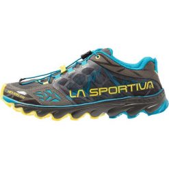 La Sportiva HELIOS 2.0 Obuwie do biegania Szlak carbon/tropic blue. Szare buty do biegania męskie La Sportiva, z gumy. Za 539.00 zł.