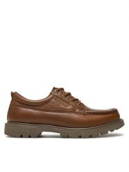 CAT Footwear Półbuty Colorado Moc Toe Low P726071 Brązowy. Brązowe codzienne półbuty męskie CAT Footwear, bez wzorów, ze skóry, bez obcasa, bez zapięcia. Za 359.99 zł.