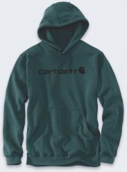 Bluza Carhartt Marquette Logo Greenstone. Bluzy nierozpinane męskie Visent, m, bez wzorów, bez ramiączek, bez kaptura. Za 265.11 zł.