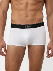 Calvin Klein Underwear Bokserki LV00QF8706 Biały. Białe bokserki męskie Calvin Klein Underwear, m, bez wzorów, z syntetyku. Za 109.99 zł.