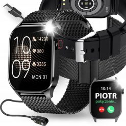 SMARTWATCH DLA SENIORA GLIKEMIA CIŚNIENIE TĘTNO TEMPERATURA TLEN MENU PL. Zegarki smartwatch JG Smart. Za 229.99 zł.