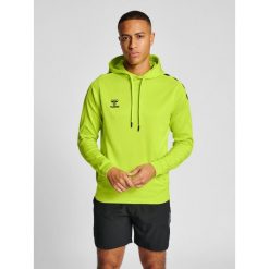 Bluza do piłki ręcznej dla dorosłych Hummel hml CORE XK poly z kapturem. Zielone bluzy nierozpinane męskie HUMMEL, xl, bez wzorów, z kapturem. Za 191.00 zł.
