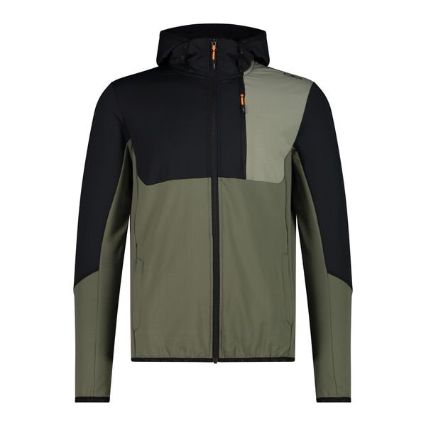 Bluza męska turystyczna CMP 34G1667. Zielone bluzy nierozpinane męskie CMP, l, bez wzorów, sportowe, bez ramiączek, bez kaptura. Za 382.50 zł.