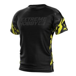 Koszulka Techniczna Sportowa Męska EXTREME HOBBY BLACK PANTHER. Czarne t-shirty sportowe męskie EXTREME HOBBY, m, bez wzorów, z elastanu, sportowe, bez ramiączek. Za 149.00 zł.