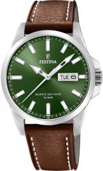 Zegarek męski Festina F20358-5 brązowy. Brązowe zegarki męskie Festina. Za 449.00 zł.