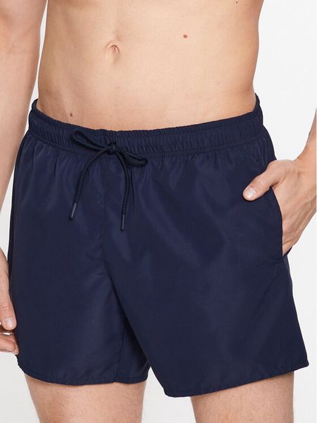 Lacoste Szorty kąpielowe MH6270 Granatowy. Niebieskie kąpielówki męskie Lacoste, m, bez wzorów, z syntetyku. Za 319.99 zł.