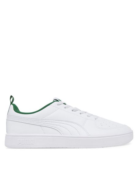Puma Sneakersy Rickie 387607 33 Biały. Białe buty sportowe na co dzień męskie Puma, m, bez wzorów, ze skóry, bez ramiączek, bez kaptura. Za 169.99 zł.