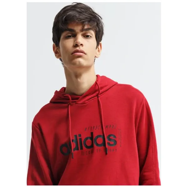 Adidas Bluza M Bb Hdy , czerwony, rozmiar M. Czerwone bluzy nierozpinane męskie ADIDAS, m, z aplikacjami, z bawełny, klasyczne, bez ramiączek, bez kaptura. W wyprzedaży za 179.99 zł.