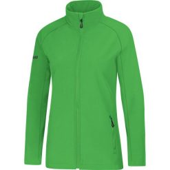 Kurtka Jako softshell Team. Zielone kurtki softshell męskie Jako, bez wzorów, z softshellu, bez kaptura, trekkingowe. Za 381.00 zł.