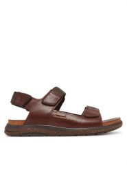 Pikolinos Sandały M0B-0122 Brązowy. Brązowe sandały męskie Pikolinos, ze skóry, bez zapięcia. Za 439.99 zł.