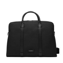 Torba na laptopa Calvin Klein. Czarne torby na laptopa męskie Calvin Klein, bez wzorów, małe. Za 649.99 zł.