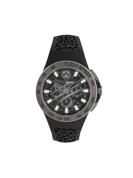 Plein Sport Zegarek Thunderstorm Chrono PSABA0123 Czarny. Czarne zegarki sportowe Plein Sport. Za 709.99 zł.