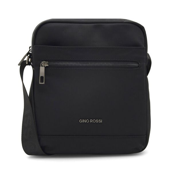 Saszetka GINO ROSSI. Czarne saszetki męskie Gino Rossi, bez wzorów, małe. Za 99.99 zł.
