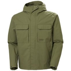 Kurtka wodoodporna Helly Hansen Escape. Zielone kurtki męskie Helly Hansen, m, bez wzorów, bez ramiączek, bez kaptura. Za 775.00 zł.
