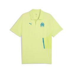 Polo OM Pumatech. Żółte koszulki polo męskie Puma, m, bez wzorów, bez kołnierzyka, bez ramiączek. Za 265.50 zł.