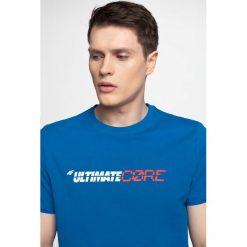 T-shirt męski TSM228 - kobalt. T-shirty męskie marki 4f. Za 49.99 zł.