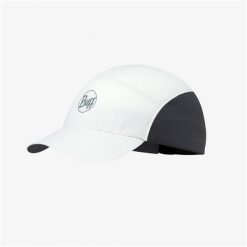 Czapka z daszkiem BUFF SPEED CAP SOLID. Białe czapki męskie Buff, bez wzorów, sportowe. W wyprzedaży za 97.93 zł.