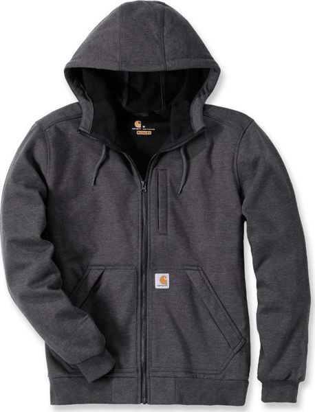 Carhartt Bluza Carhartt Wind Fighter Sweatshirt Carbon. Bluzy nierozpinane męskie Carhartt, m, bez wzorów, bez ramiączek, bez kaptura. Za 409.17 zł.