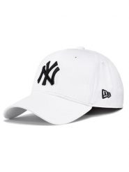 New Era Czapka z daszkiem 940 Leag Basic Neyy 10745455 Biały. Białe czapki męskie New Era, bez wzorów, z materiału. Za 89.99 zł.