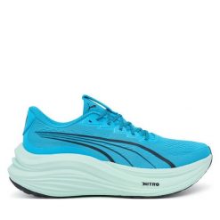 Buty do biegania Puma. Niebieskie buty do biegania męskie Puma, bez wzorów, bez zapięcia, do biegania. Za 569.99 zł.