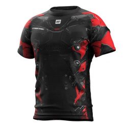 Koszulka Sportowa Techniczna Męska EXTREME HOBBY IRON FORCE. Czerwone t-shirty sportowe męskie EXTREME HOBBY, m, bez wzorów, z elastanu, sportowe, bez ramiączek. Za 149.00 zł.
